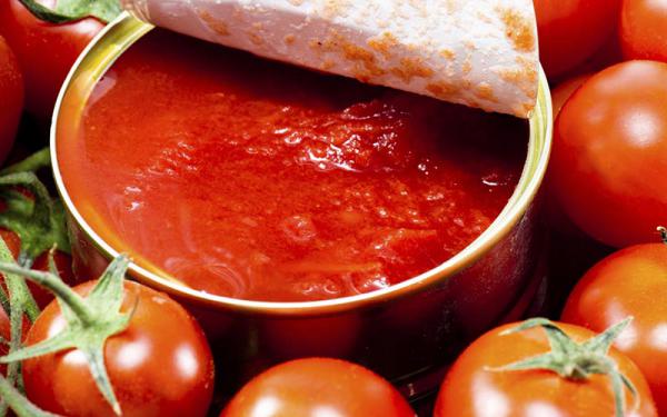 تولید ویژه رب گوجه فرنگی قوطی